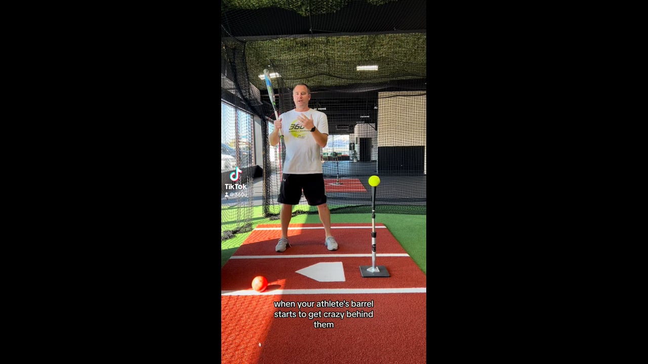 Ball on Shoulder Barrel Control Drill