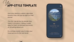 Customizable Mobile Cruise Itinerary, a Templates & Theme by Hip Templates (Thumbnail 2 of 10)