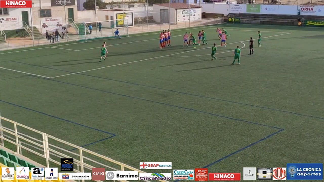 (RESUMEN y GOLES) La Almunia 2-1 At.Monzón Alumbra / J 9 / 3ª RFEF