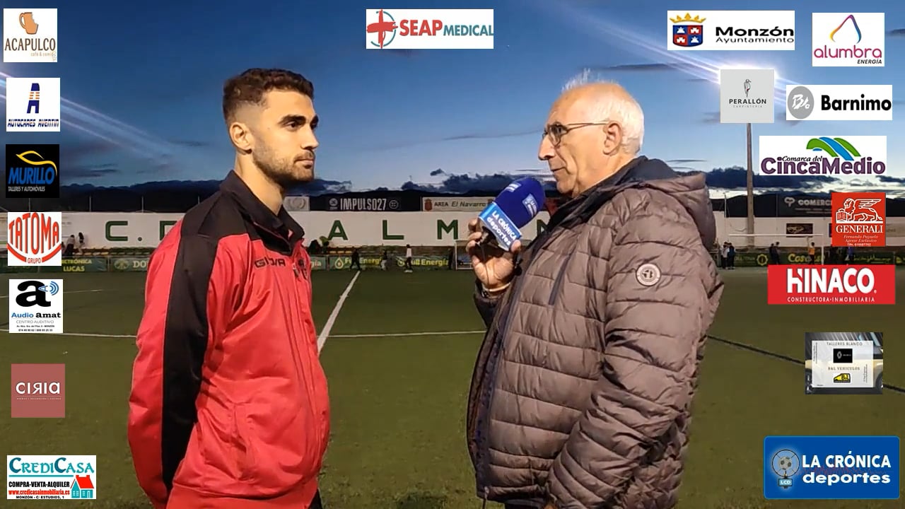 NICO  MAGNO (Jugador Monzón) La Almunia 2-1 At.Monzón Alumbra / J 9 / 3ª RFEF