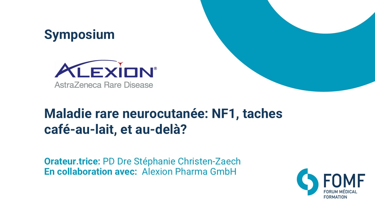 Maladie rare neurocutanée: NF1, taches café-au-lait, et au-delà? 