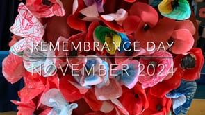 Remembrance 11th November 2024 