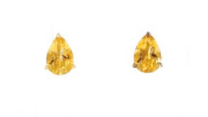 8.25 ct. t.w. Citrine Jewelry Set: Earrings and Ring in 18kt Gold Over Sterling