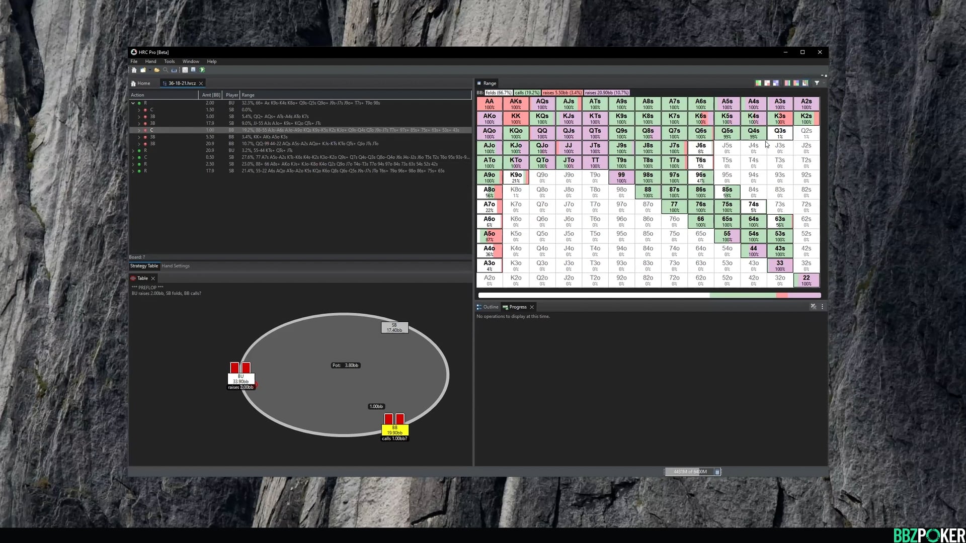 6-Max SNG Bubble Work – SB vs BTN 3BP Postflop ICM
