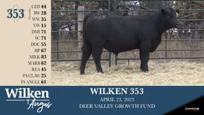 Lot #353 - WILKEN 353
