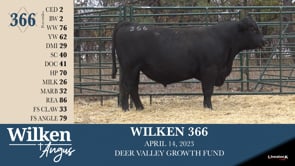 Lot #366 - WILKEN 366