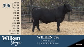 Lot #396 - WILKEN 396