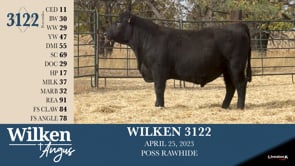Lot #3122 - WILKEN 3122
