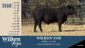 Lot #3168 - WILKEN 3168