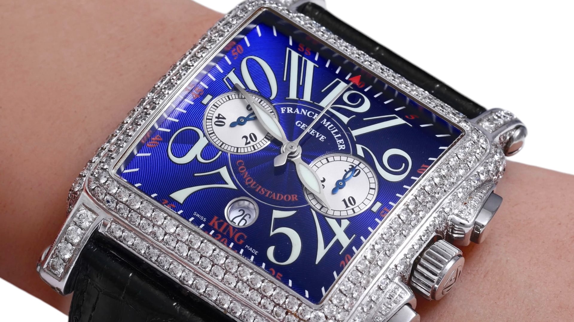 Mouvement Mécanique Automatique Et Cadran FRANCK MULLER Pour Modèle Conquistador Cortez - Occasion