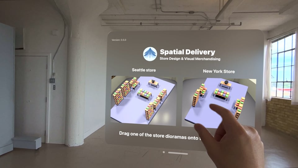 Exciting News: Spatial Delivery on Vision Pro App Store!