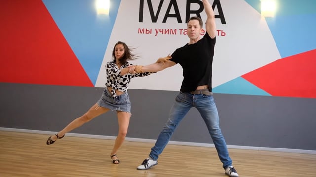 Современный танец Хастл в Москве / Студия парных танцев Ивара