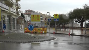 Inici d'obres al passeig Lluís Albert