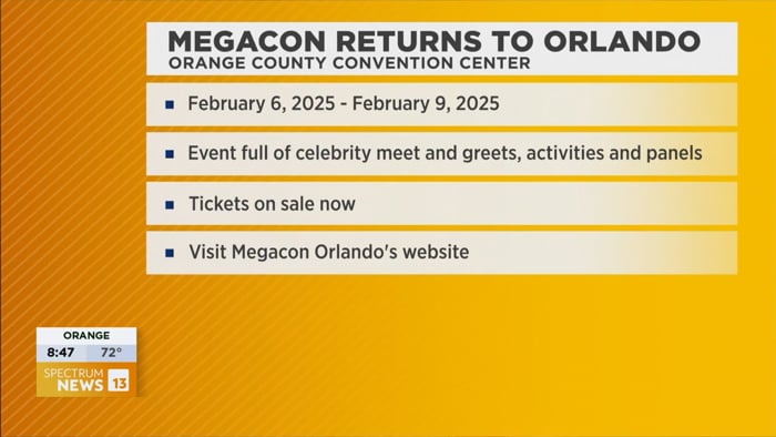 News 13 | MEGACON 2025 at OCCC 