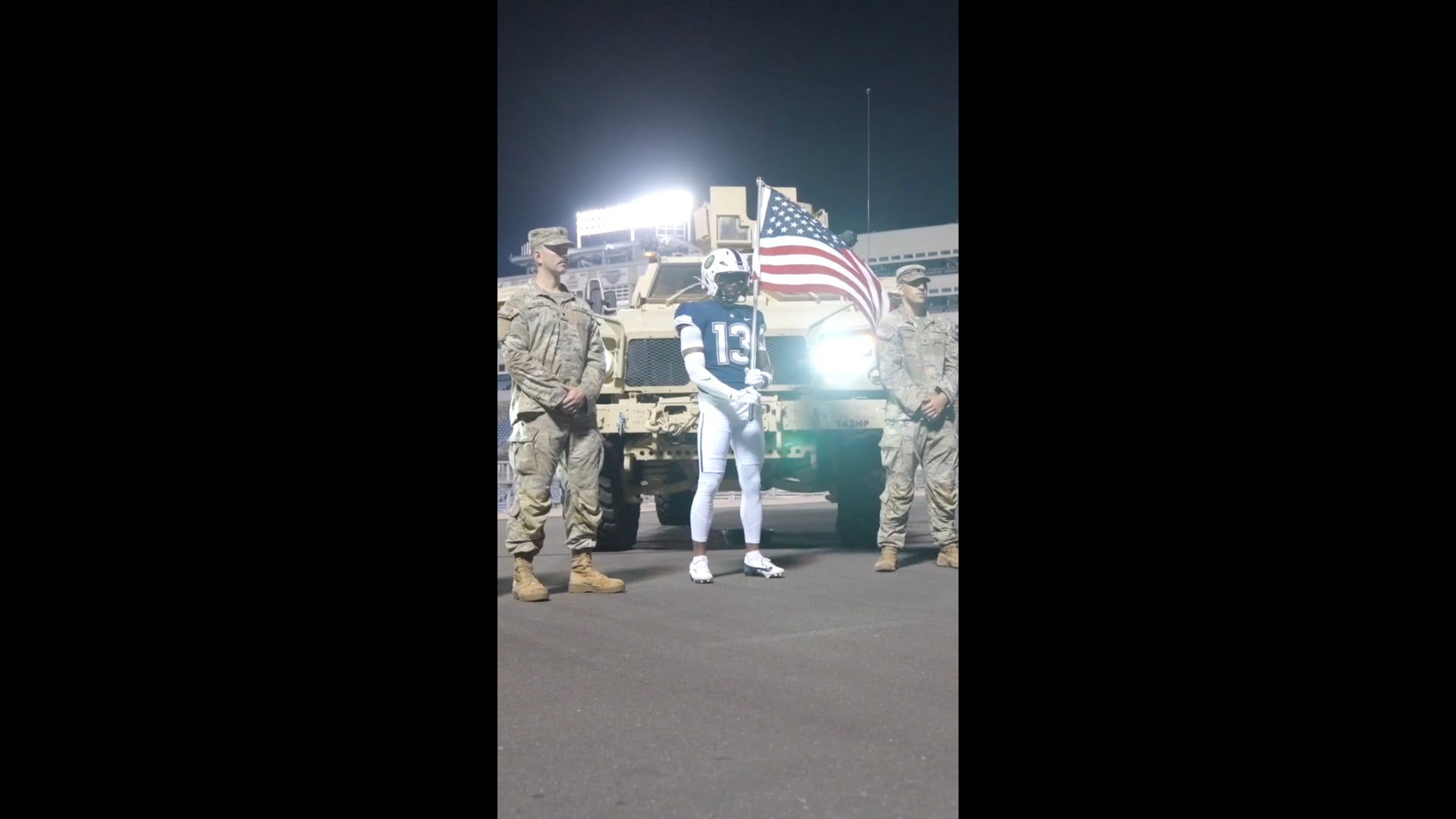 Military Appreciation Game Uniform Reveal - UConn Football