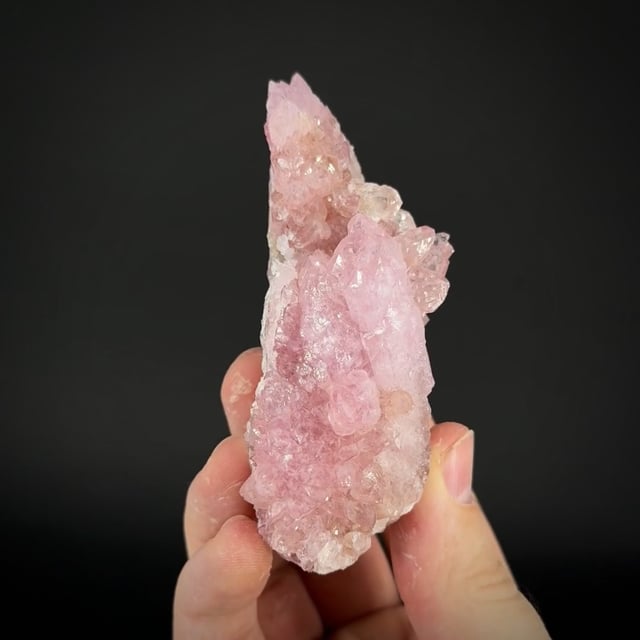 Rose Quartz on Quartz