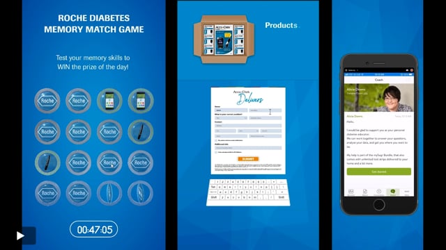 Roche Memory Game and Touchscreen