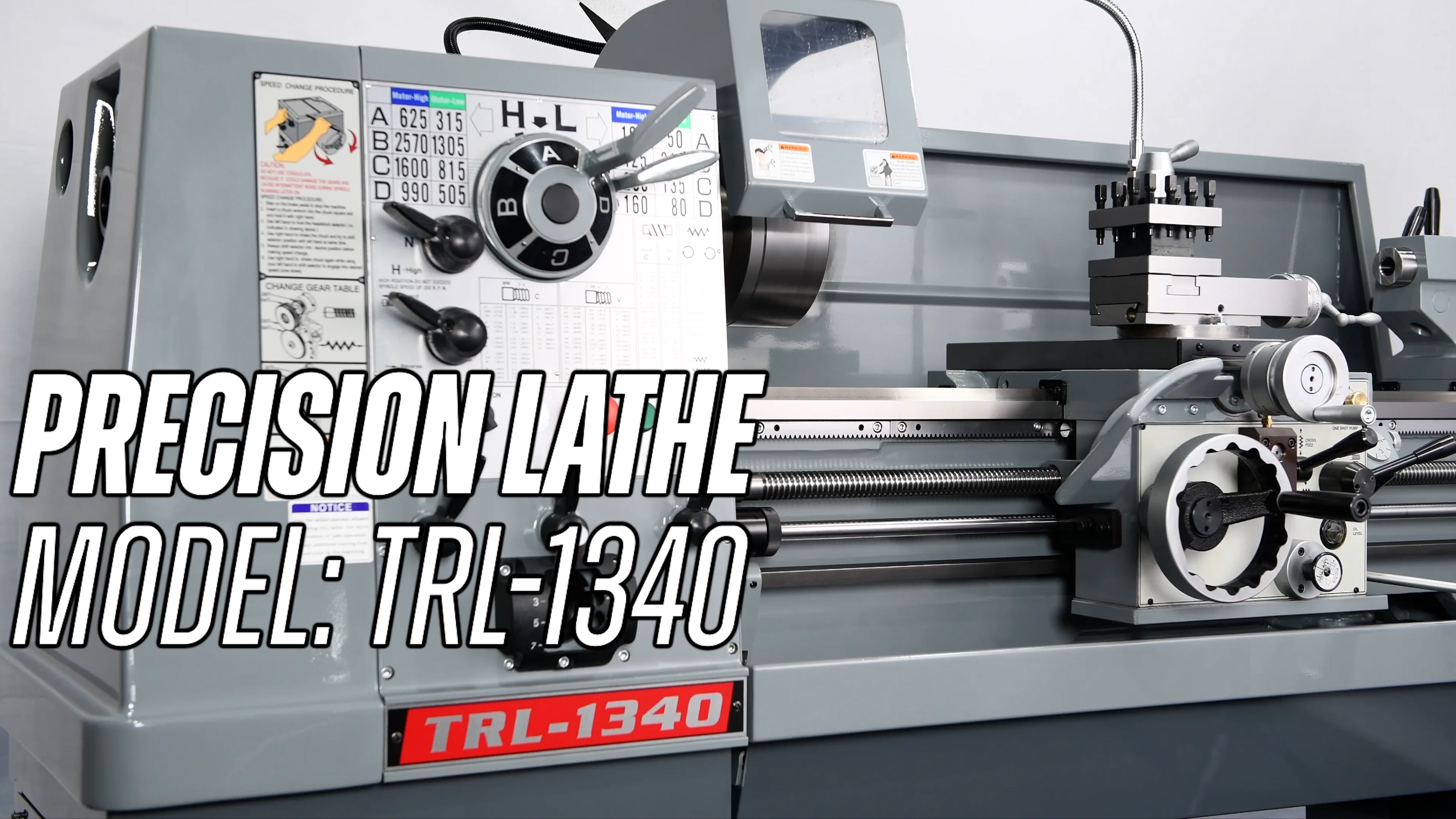 Buy TRL-1340/V Manual Precision Lathes - Kent Industrial USA