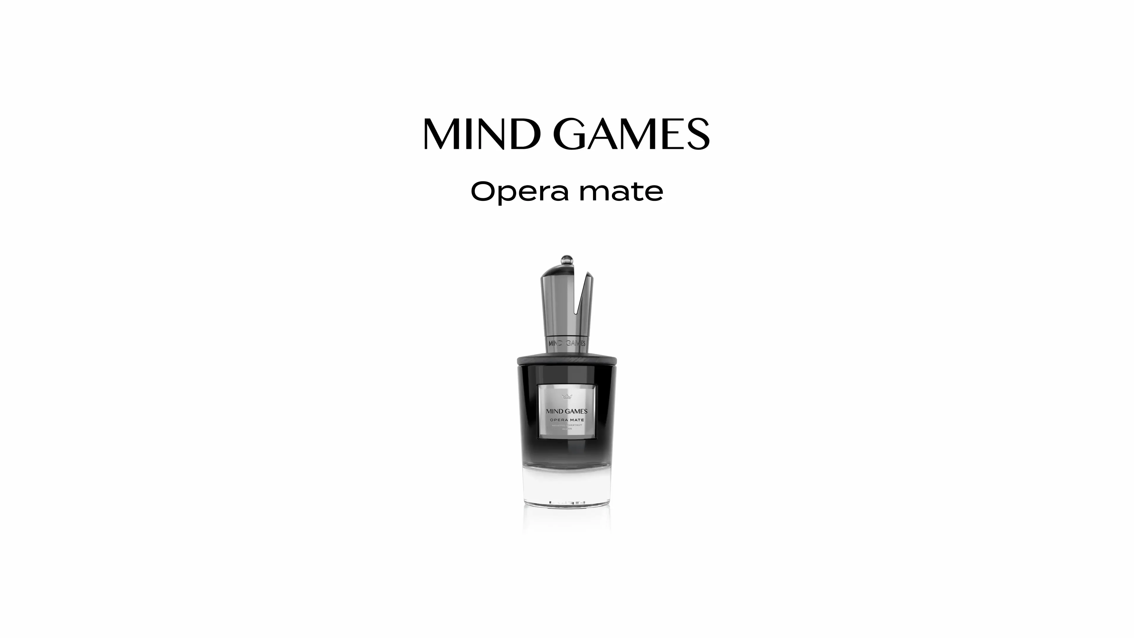 MIND GAMES OPERA MATE 100ml 香水 Opera Mate Fragrance | Roasted Chestnut, Creamy Sandalwood, Suede