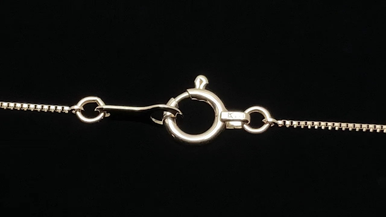 アパートバイ　A part by K10チェーンネックレス_0.5mm A part by（アパートバイ）の「K10チェーンネックレス_0.5mm