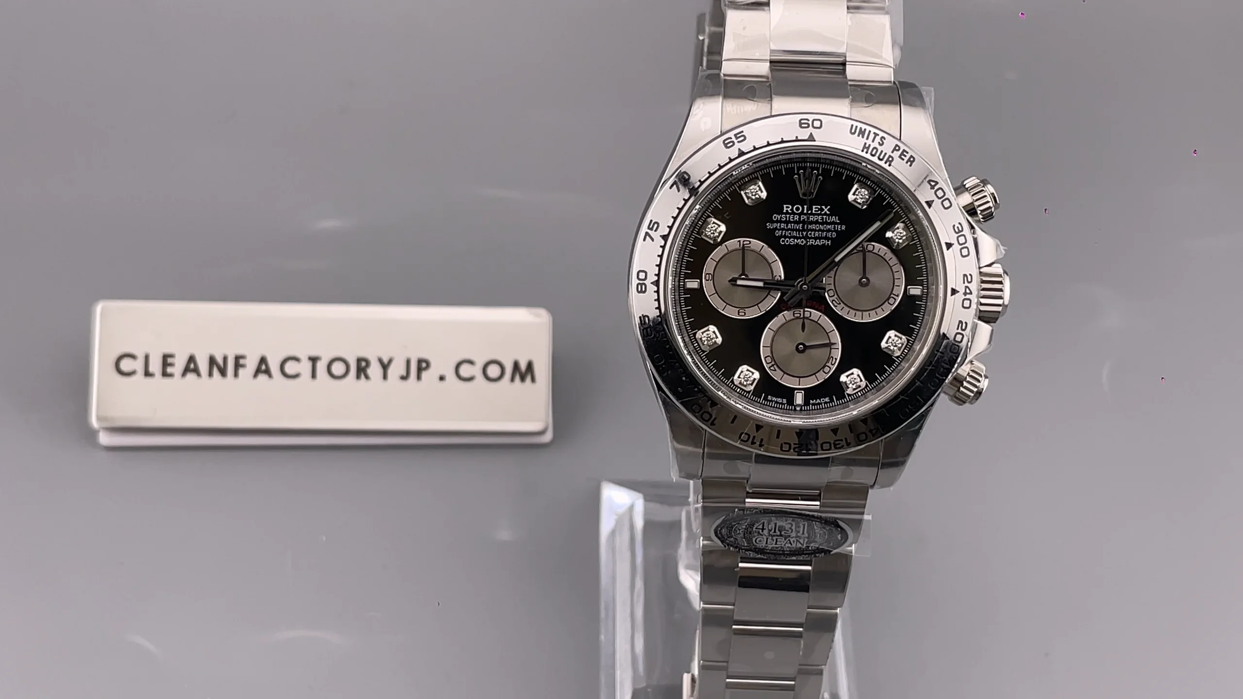CLEANクリーン工場 ROLEXロレックス デイトナ126509 ブラック
