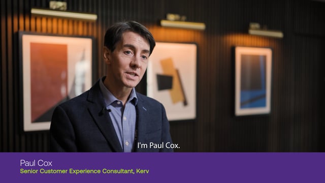 Preview of video: CX Consultancy from Kerv Experience with Paul Cox