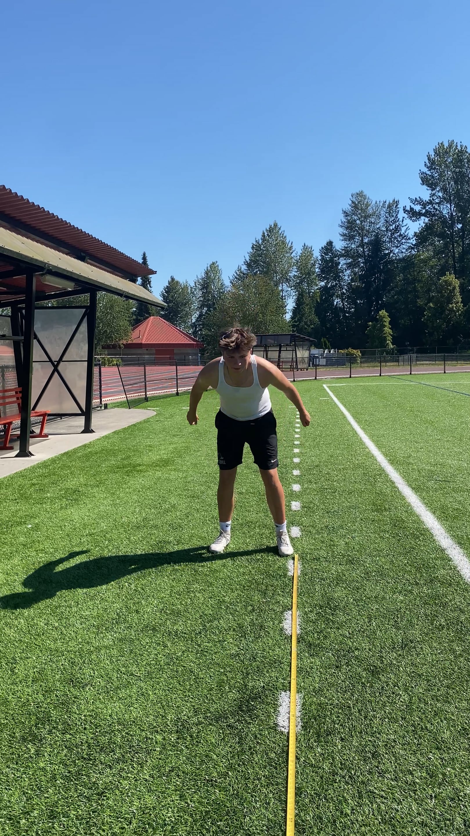 Watch evan steeves's Broad Jump: 85 inches