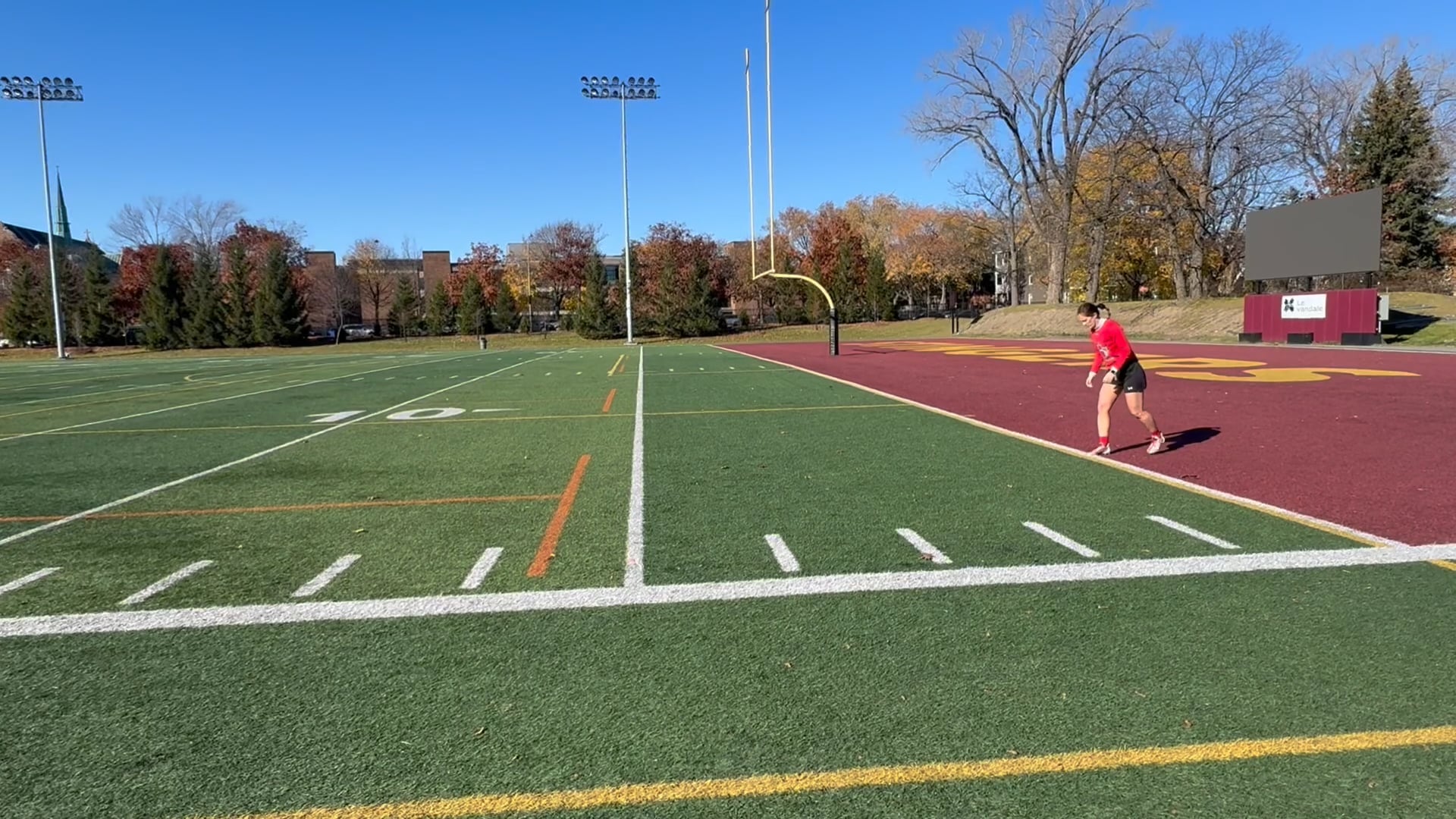 Watch tamara journeau's 10 Yard Dash: 1.8 seconds
