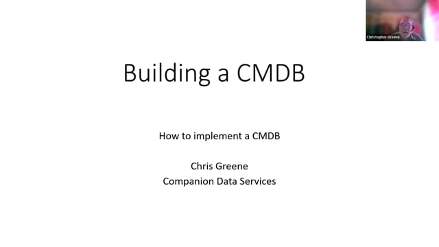 Building a CMDB