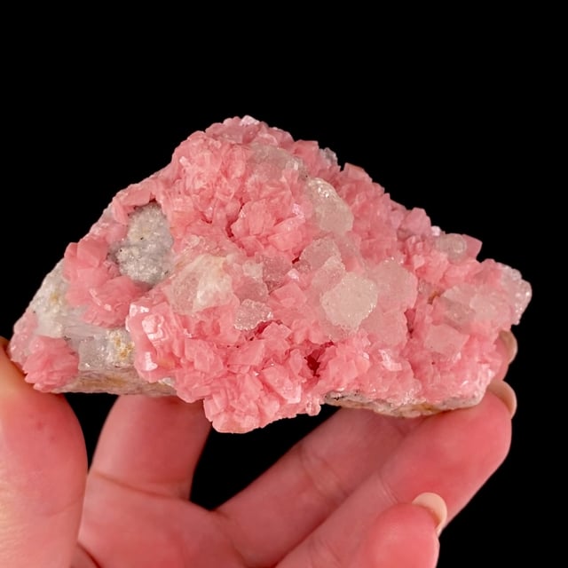 Rhodochrosite with Fluorite (classic material)