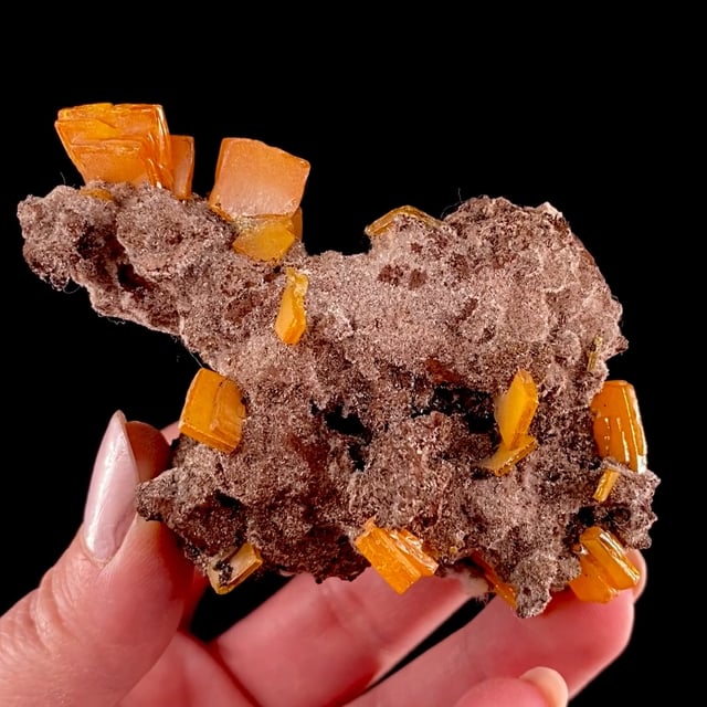 Wulfenite (classic material)