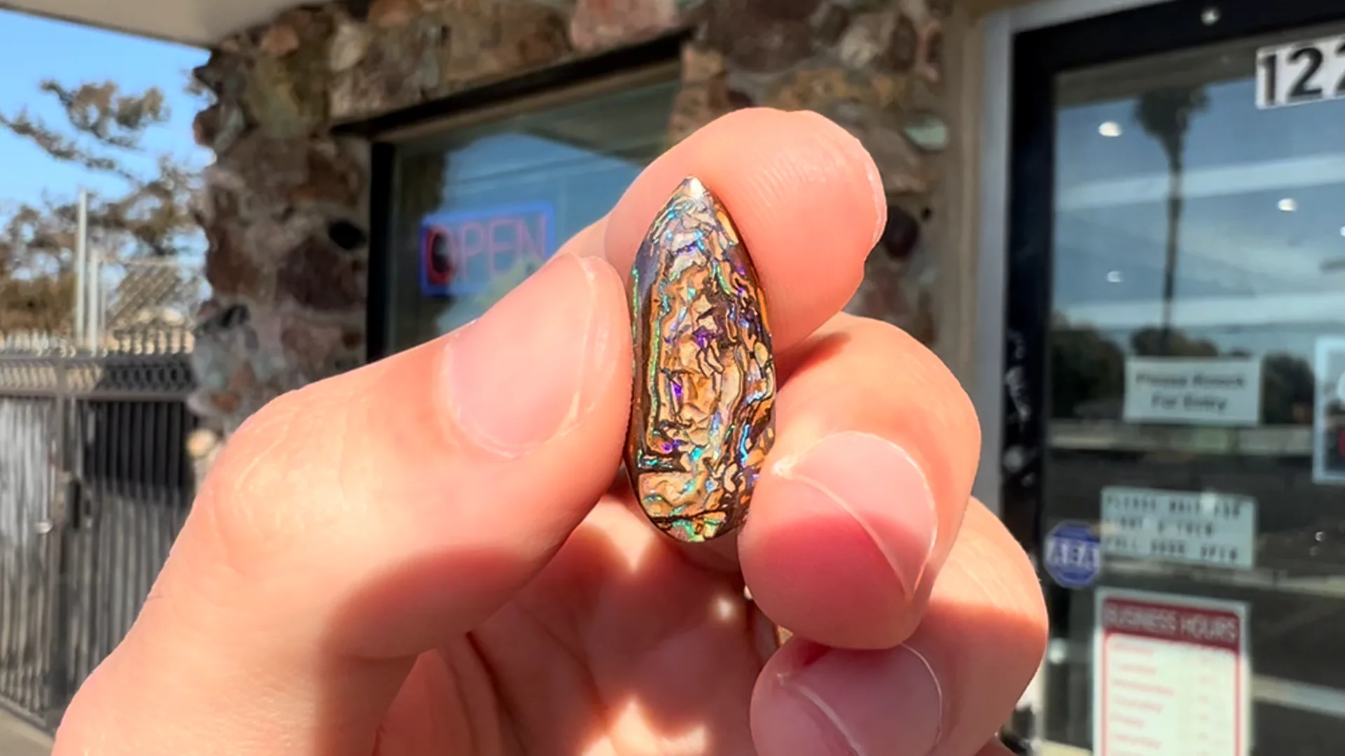 10.69ct Koroit Boulder Matrix Opal | Burton's – Burton's Gems and