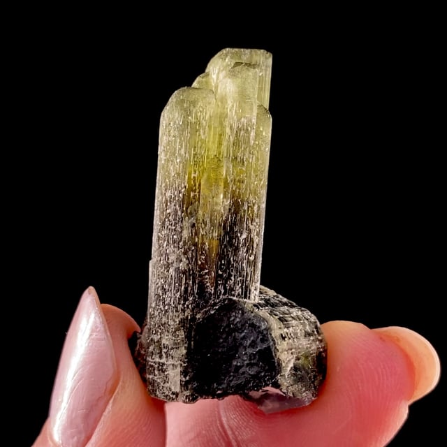 Dravite Tourmaline (unique coloring)