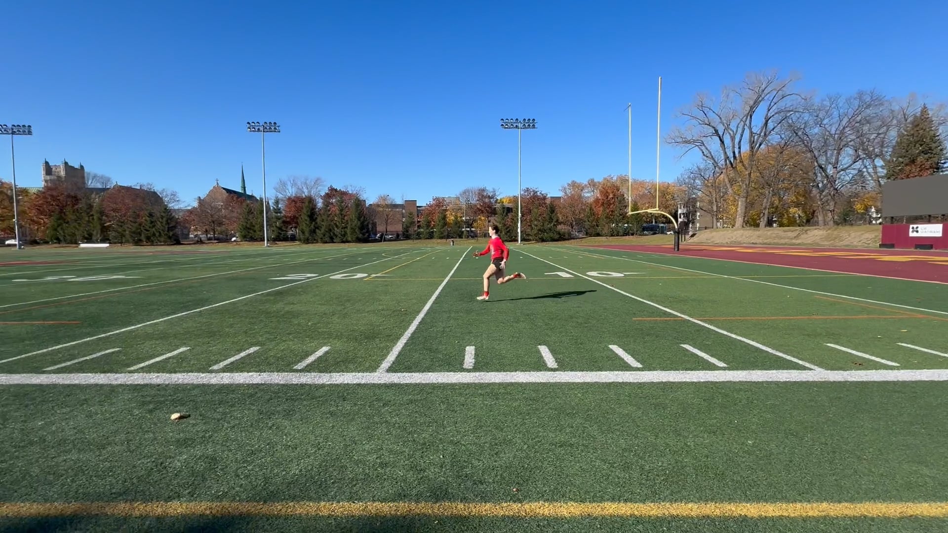 Watch tamara journeau's 40 Yard Dash: 5.39 seconds