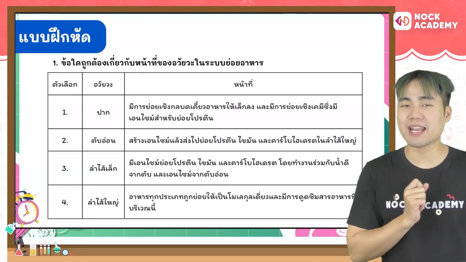 ตะลุยพรีเทสวิทยาศาสตร์ สอบเข้าสามเสน ม.1 ตอนที่ 1