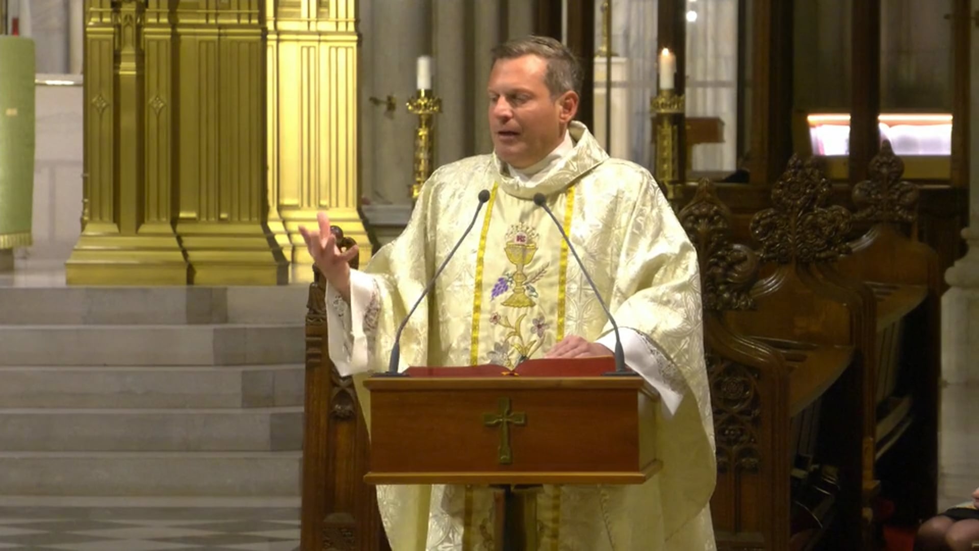 Mass from St. Patrick's Cathedral - November 15, 2024