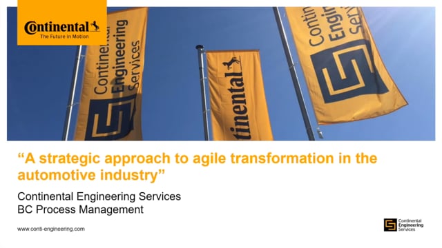 A strategic approach to agile transformation in the automotive industry