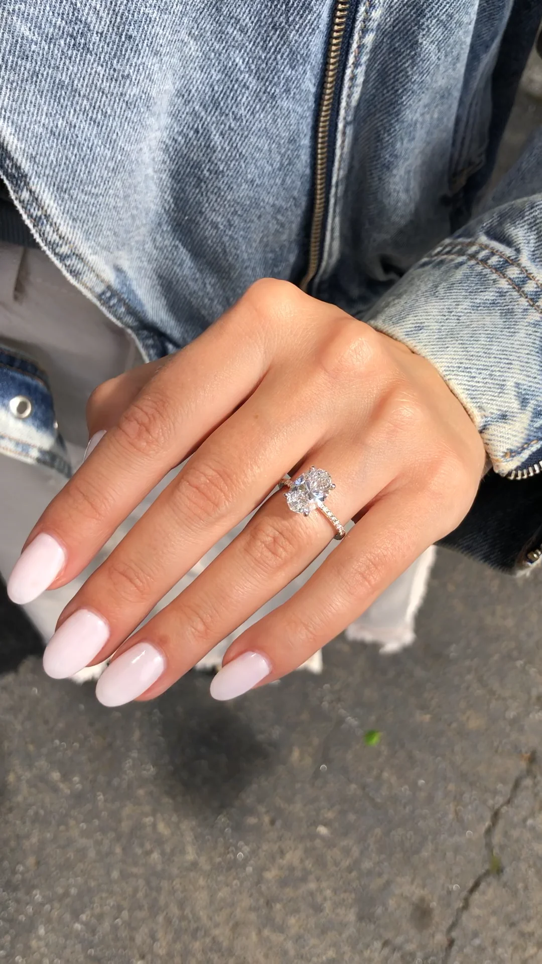 2.73ct Solitaire Oval Cut Engagement Ring – Ascot Diamonds