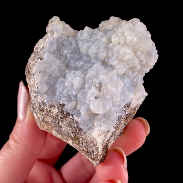 Chalcedony coating Quartz