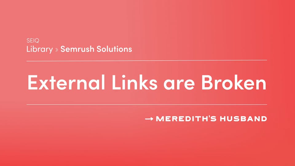 External links are broken