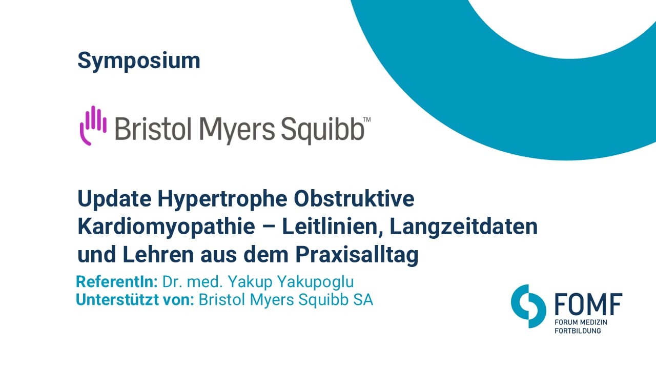 Update Hypertrophe Obstruktive Kardiomyopathie - Leitlinien, Langzeitdaten und Lehren aus dem Praxisalltag