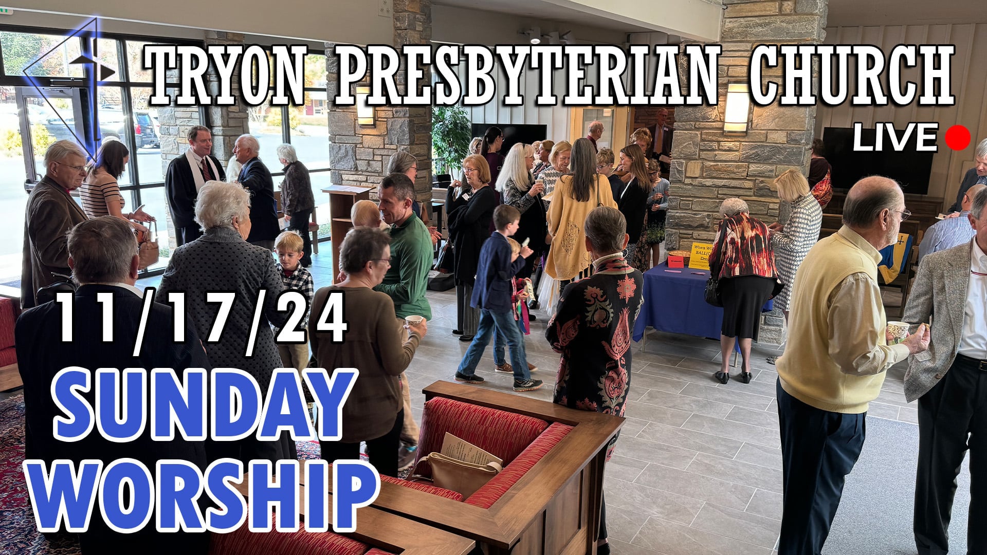 Tryon Presbyterian Church - Sunday Worship 11/17/24