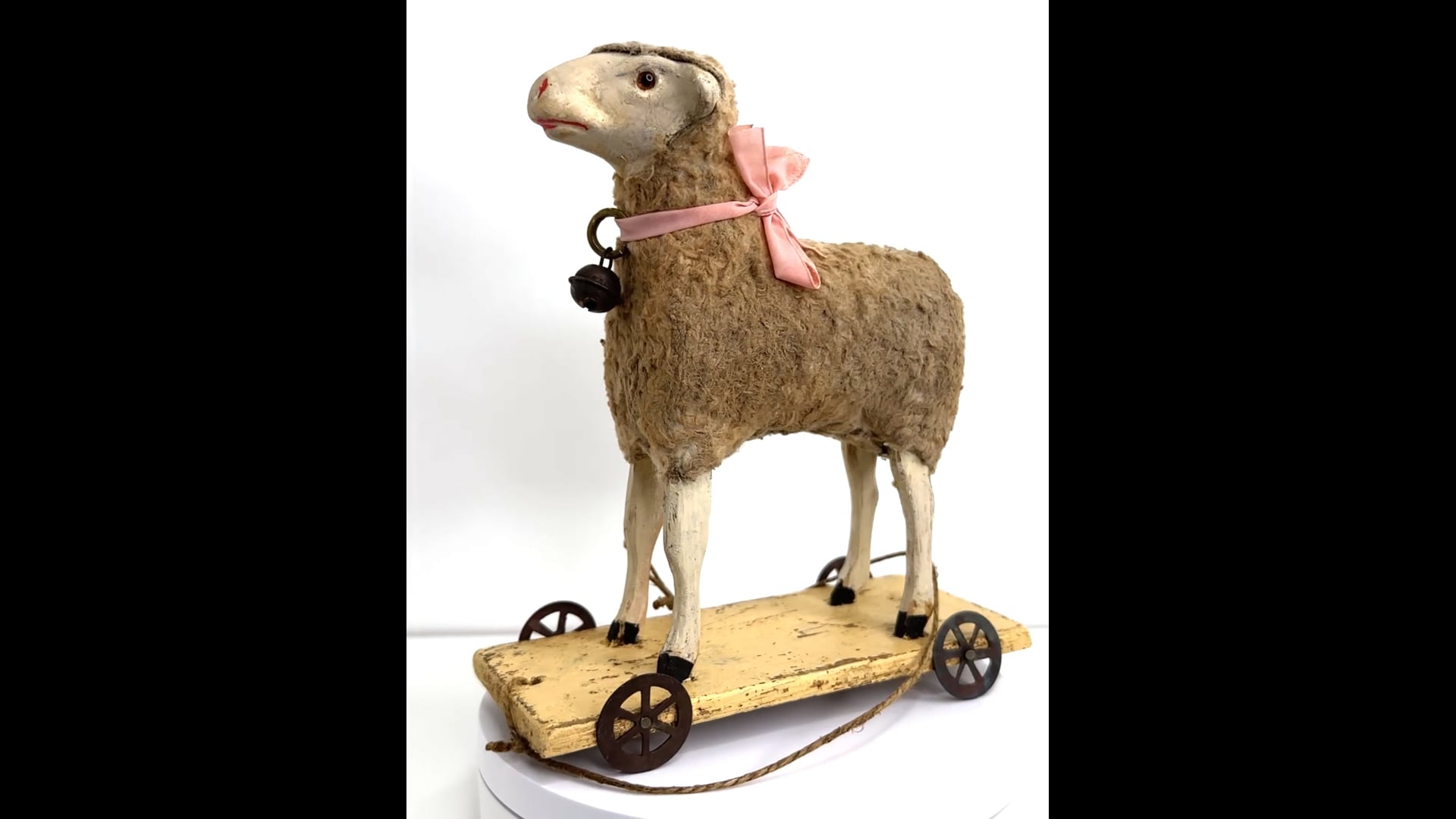 Figurine Vintage Mattel Doubles Le Mouton & Le Taureau - Occasion - Collection Jouet Rétro
