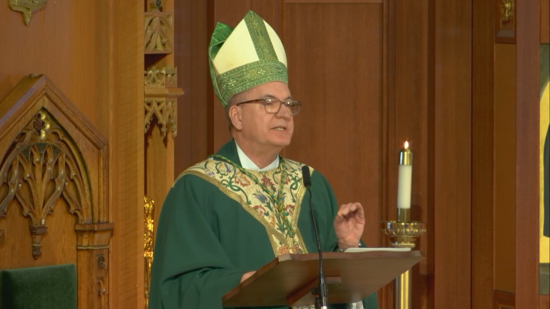 Bishop John Barres' Homily for the Thirty-third Sunday in Ordinary Time