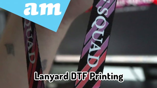 DTF Printing on Lanyard and More DTF Clothing Labelling Tagging Application Ideas