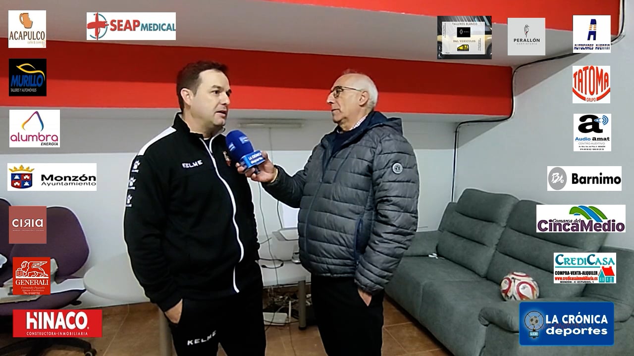 SERGIO  LAGUNAS (Entrenador Calamocha) At Monzón Alumbra 1-1 Calamocha / J 10 / 3ª RFEF