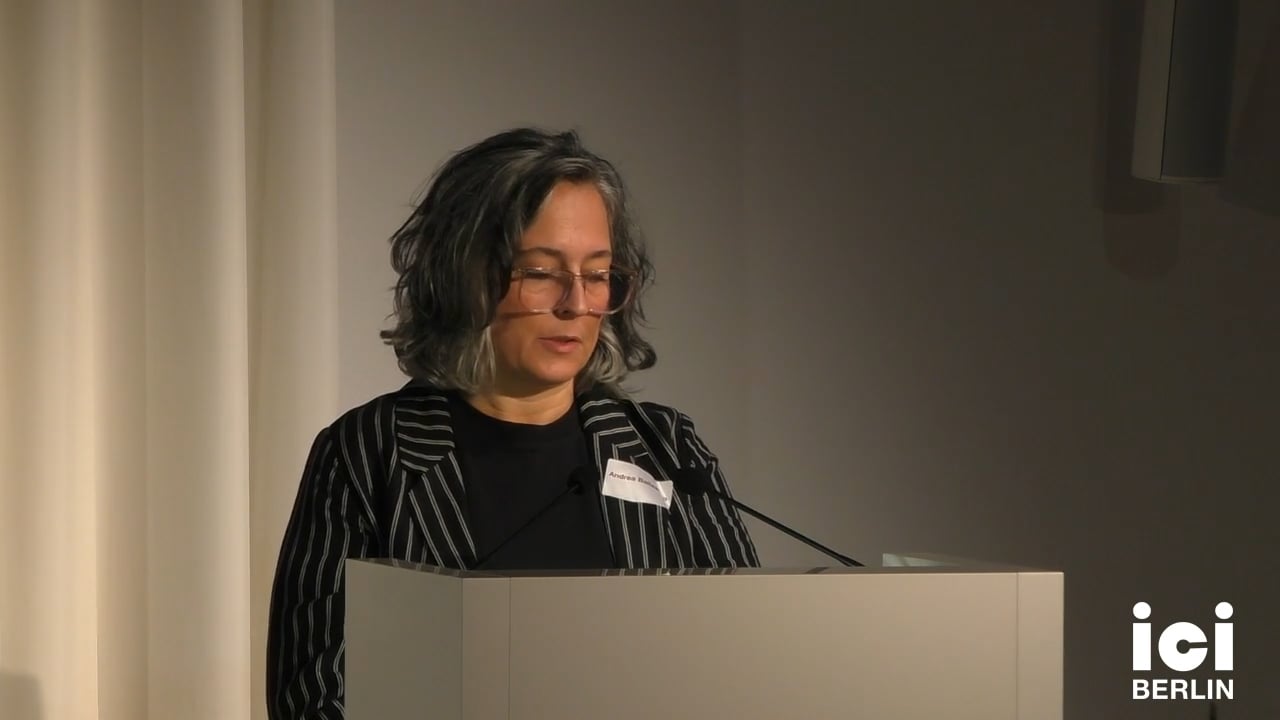 Talk by Andrea Ballestero