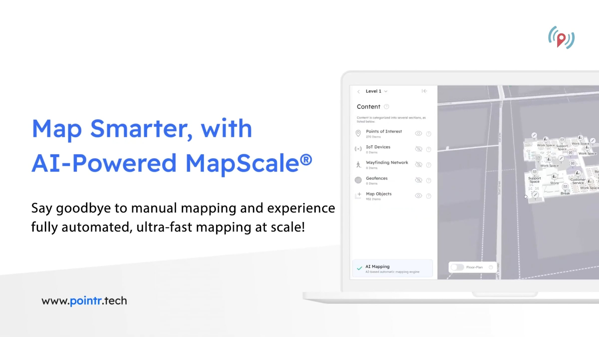 Pointr MapScale® Quick Demo
