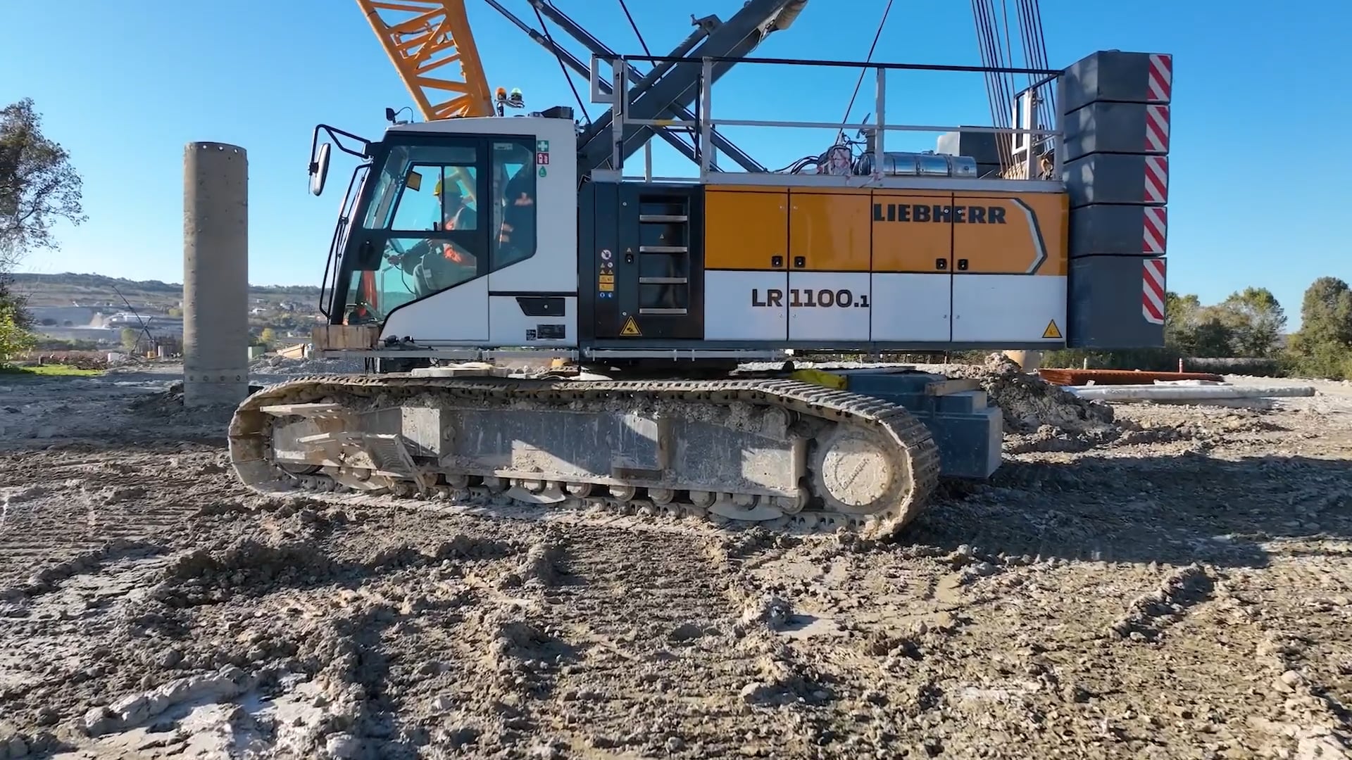 Kalyon İnşaat - Liebherr LTM 1100-5.3 & LR 1100-1