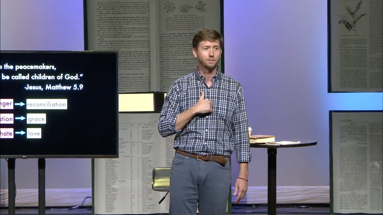 A Peace of Me: Conflict Resolution (Jesus Style)